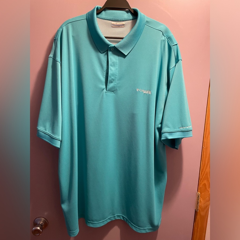 3XLT Columbia PFG Ventilated Polo